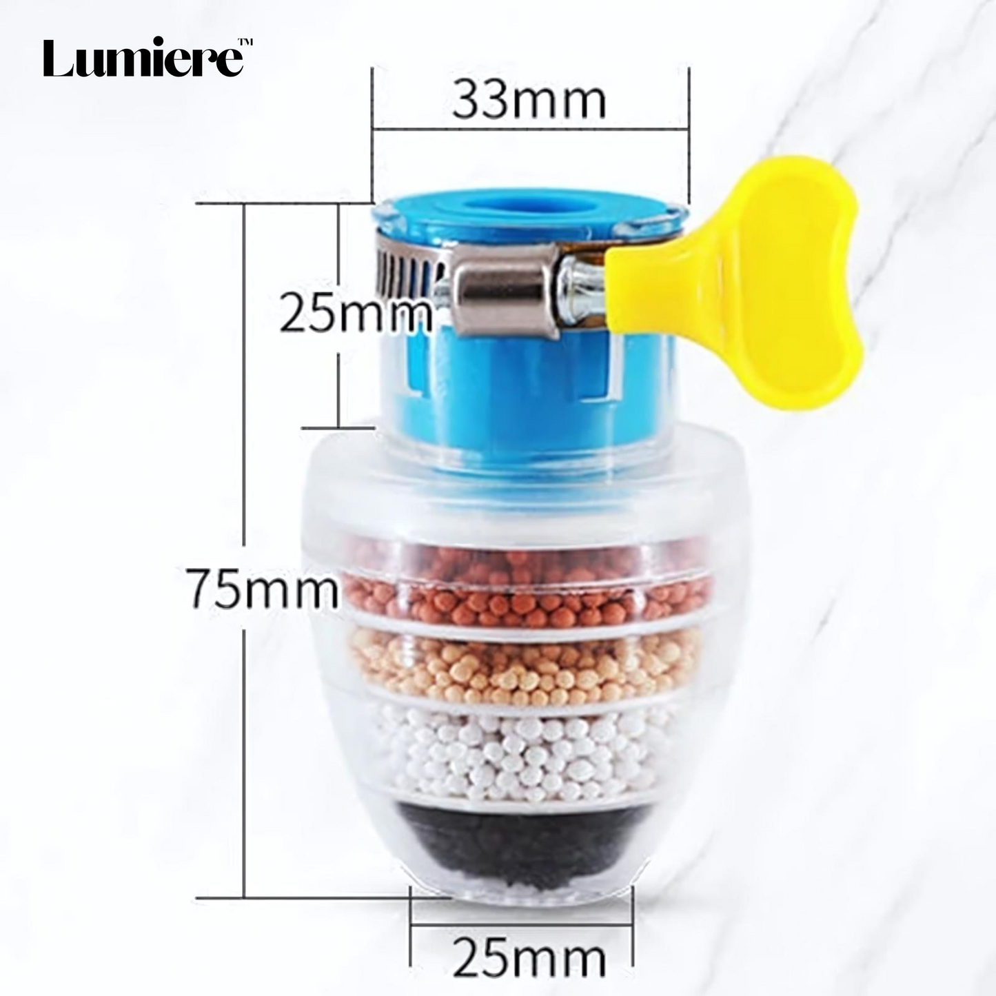 HydroFlow™ Mineral Water Faucet Filter