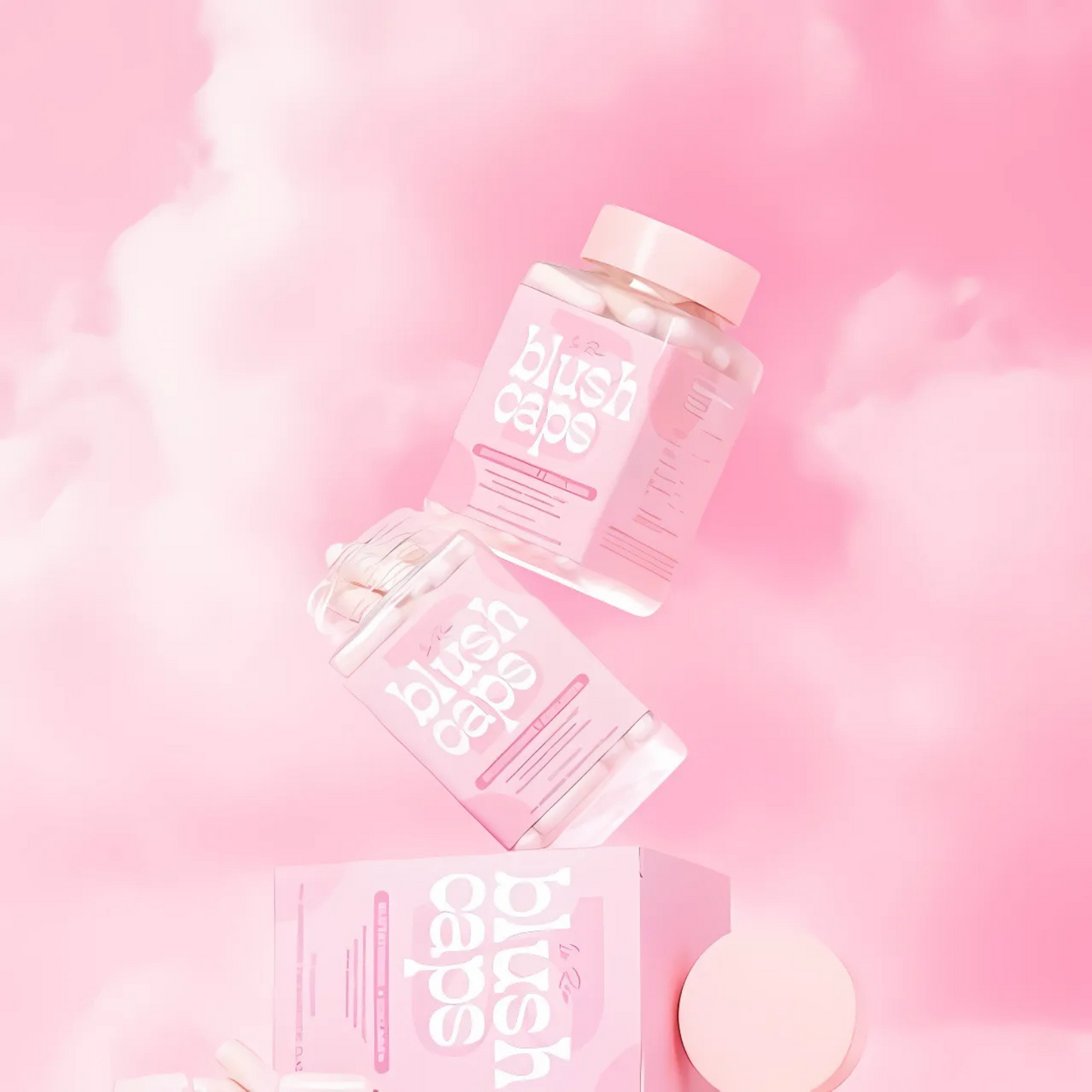 Blush Caps™ Glutathione Tripeptide + Collagen (60 Capsules)